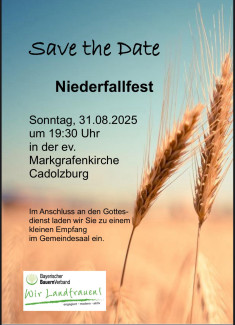 Niederfallgottesdienst 2025
