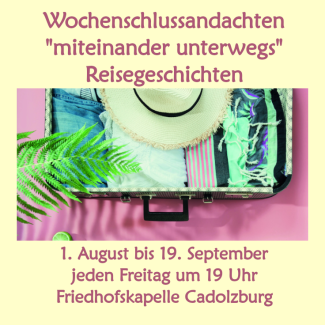 Wochenschlussandachten 2025