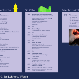 Programm (alle drei Kirchen)